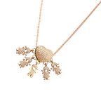 Collier élégant à breloques pour maman