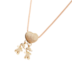 Collier élégant à breloques pour maman