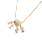 Collier élégant à breloques pour maman