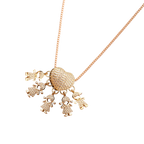 Collier élégant à breloques pour maman