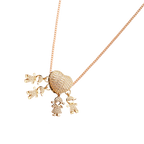 Collier élégant à breloques pour maman
