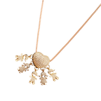 Collier élégant à breloques pour maman