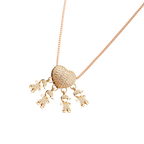 Collier élégant à breloques pour maman