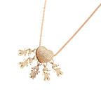 Collier élégant à breloques pour maman