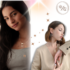 Collier élégant à breloques pour maman