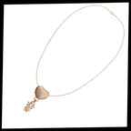 Collier élégant à breloques pour maman