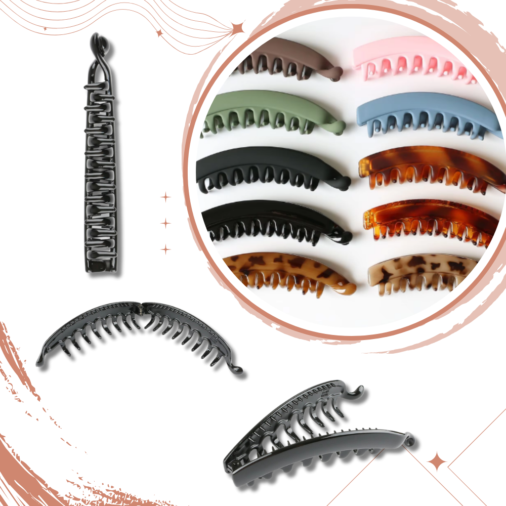 Clip élégant pour queue de cheval