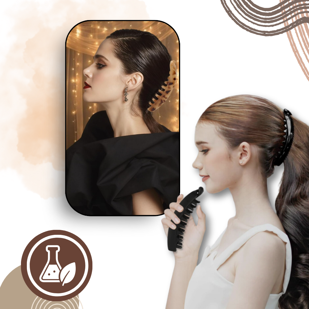 Clip élégant pour queue de cheval