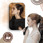 Clip élégant pour queue de cheval