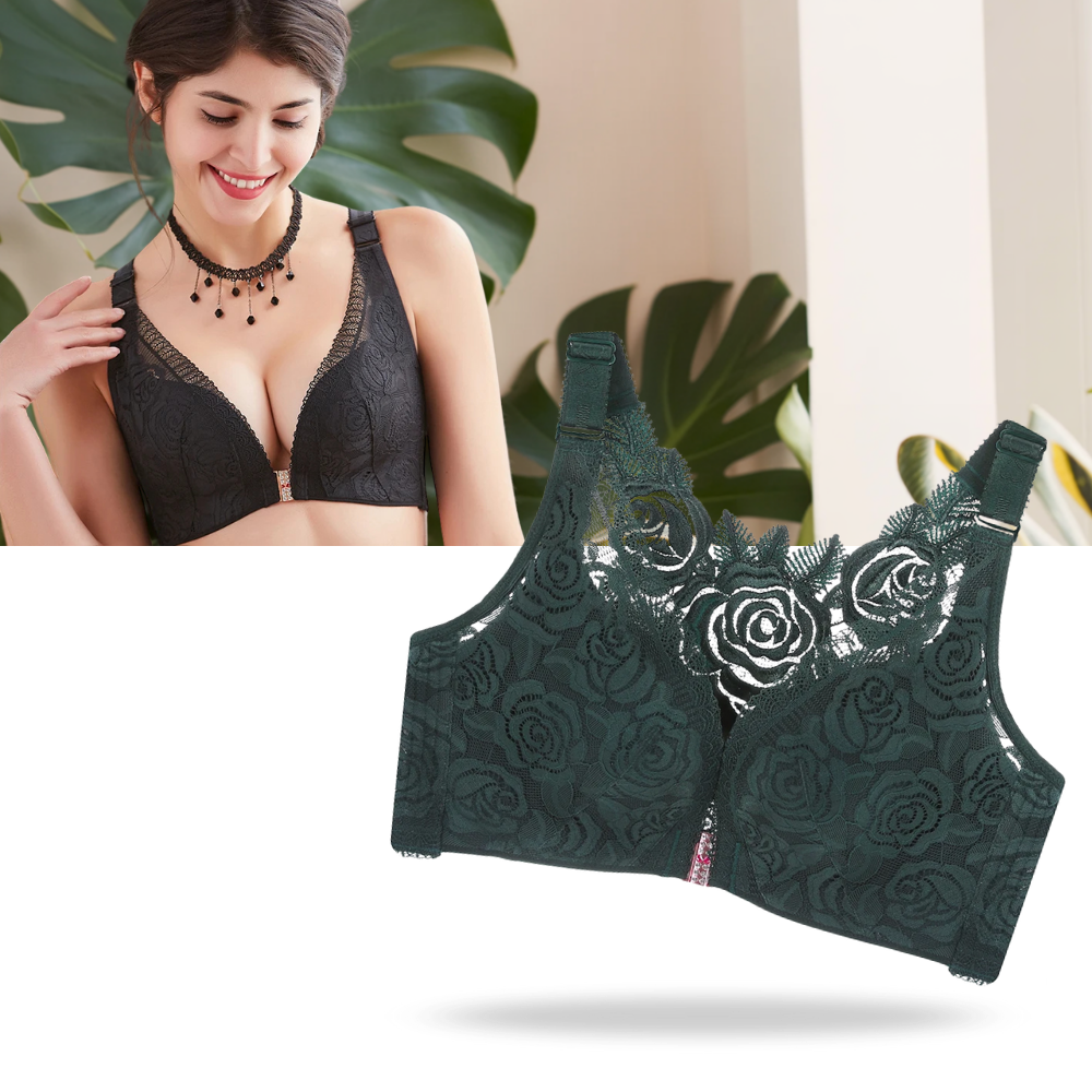 Soutien-gorge push-up élégant en dentelle