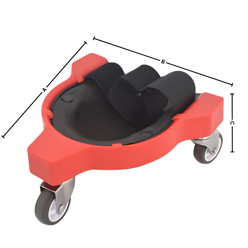 Genouillères à roulettes