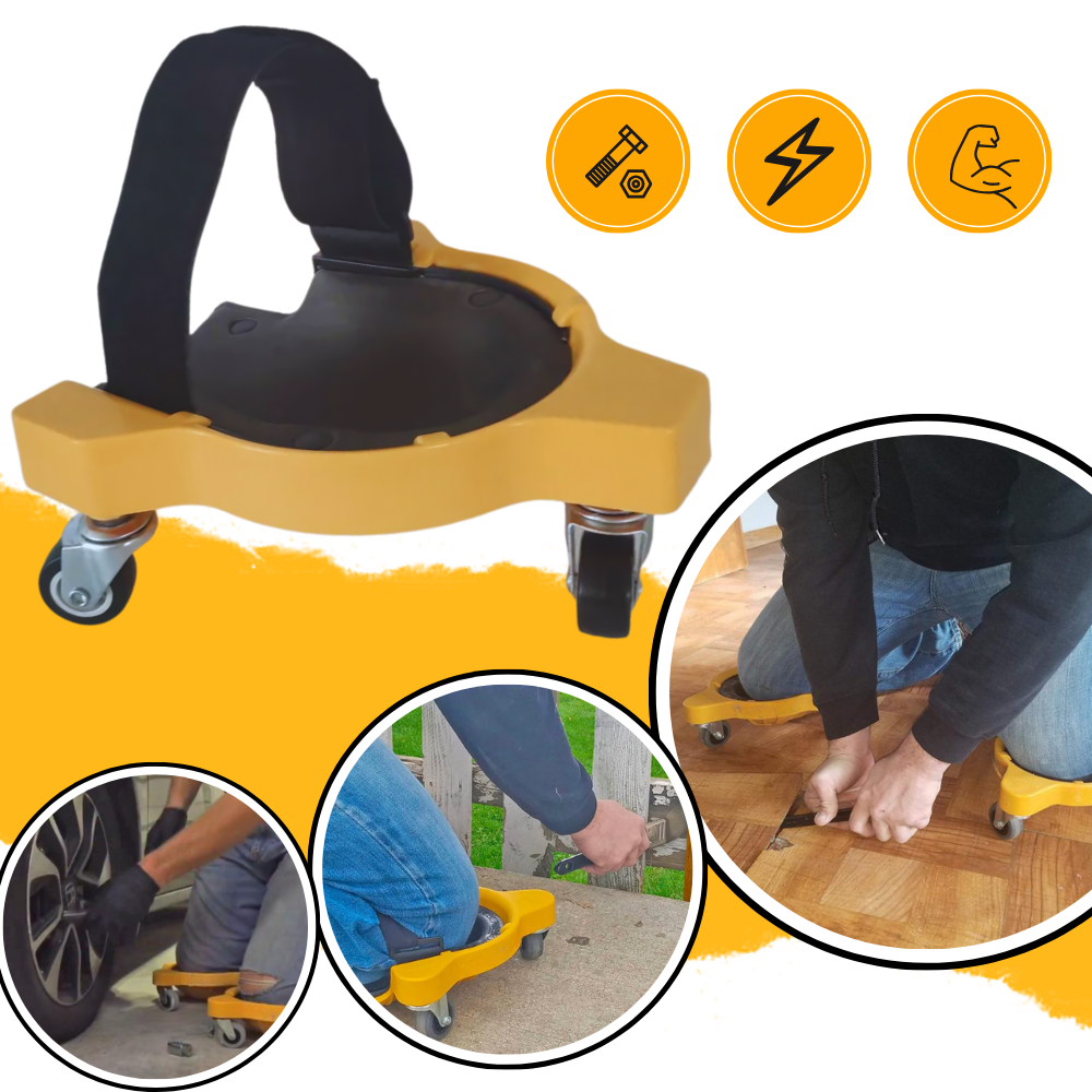 Genouillères à roulettes