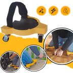 Genouillères à roulettes