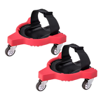 Genouillères à roulettes