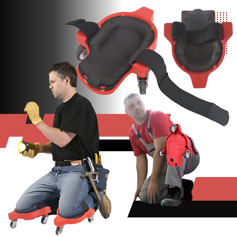 Genouillères à roulettes