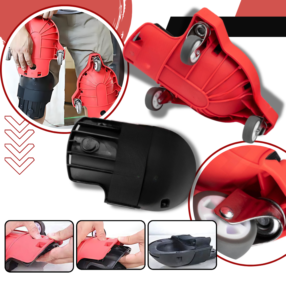 Genouillères à roulettes