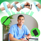 Bracelets de rappel effaçables en silicone