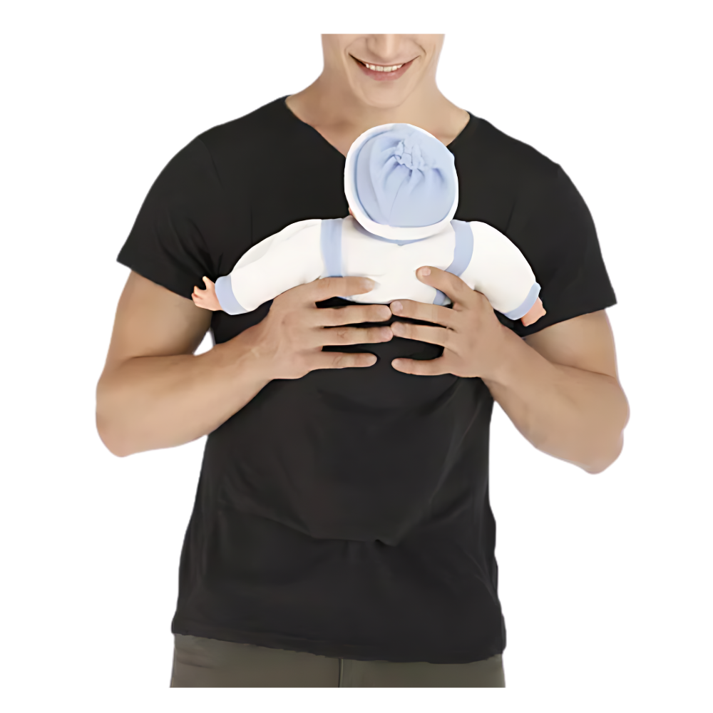 T-shirt kangourou ergonomique à la mode