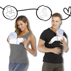 T-shirt kangourou ergonomique à la mode