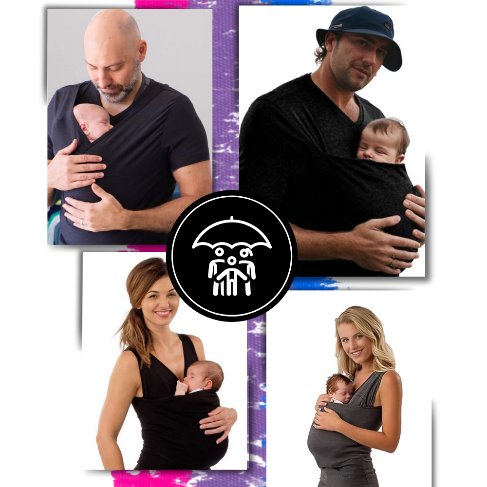 T-shirt kangourou ergonomique à la mode