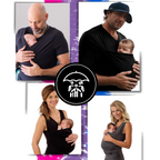 T-shirt kangourou ergonomique à la mode