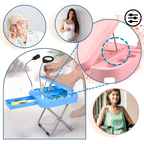 Repose-pieds ergonomique pour pédicure