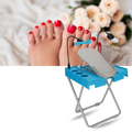 Repose-pieds ergonomique pour pédicure