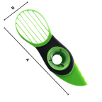 Outil ergonomique multifonctionnel pour couper les avocats