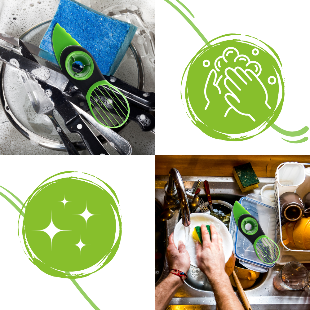 Outil ergonomique multifonctionnel pour couper les avocats