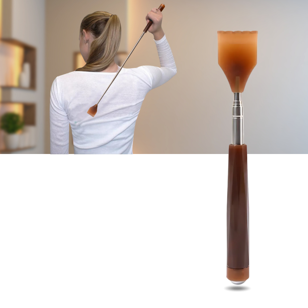 Gratte dos télescopique