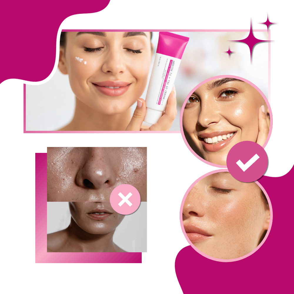 Crème à l'arbutine et à l'acide tranexamique