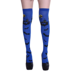 Chaussettes de compression aux motifs festifs d'Halloween