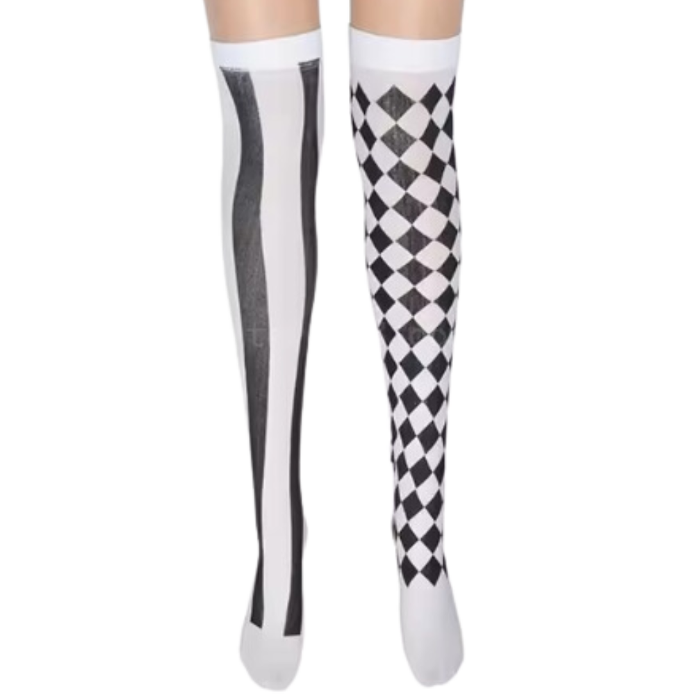 Chaussettes de compression aux motifs festifs d'Halloween