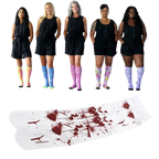 Chaussettes de compression aux motifs festifs d'Halloween