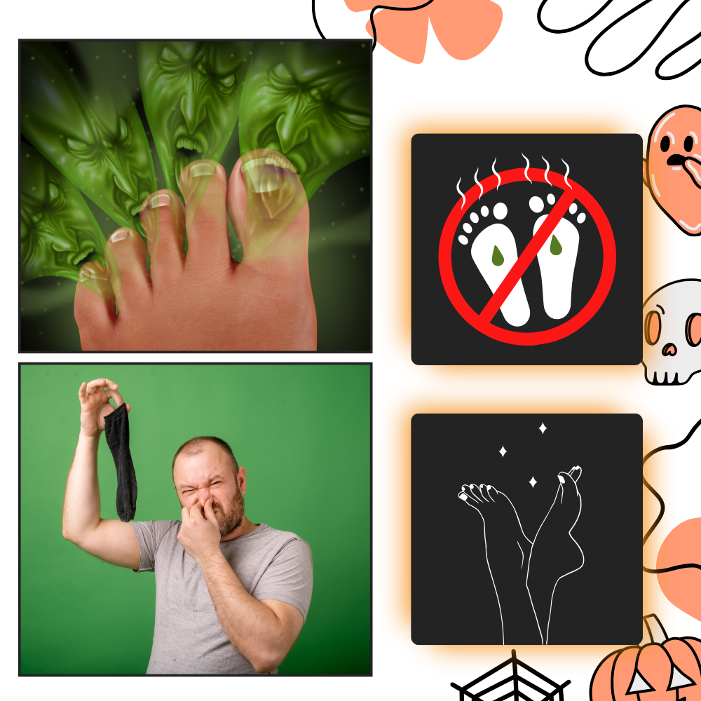 Chaussettes de compression aux motifs festifs d'Halloween