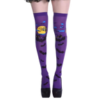 Chaussettes de compression aux motifs festifs d'Halloween