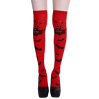 Chaussettes de compression aux motifs festifs d'Halloween