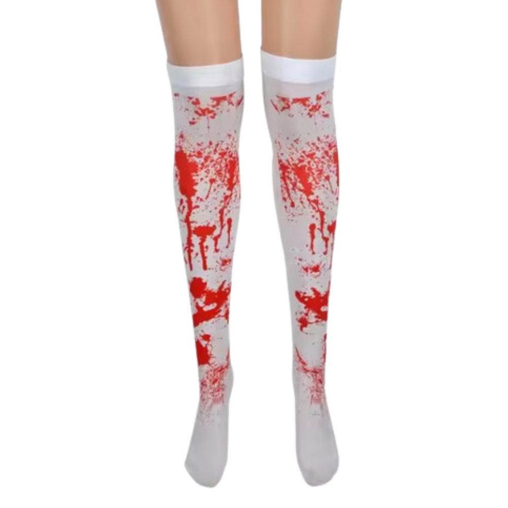 Chaussettes de compression aux motifs festifs d'Halloween