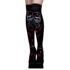 Chaussettes de compression aux motifs festifs d'Halloween