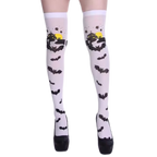 Chaussettes de compression aux motifs festifs d'Halloween