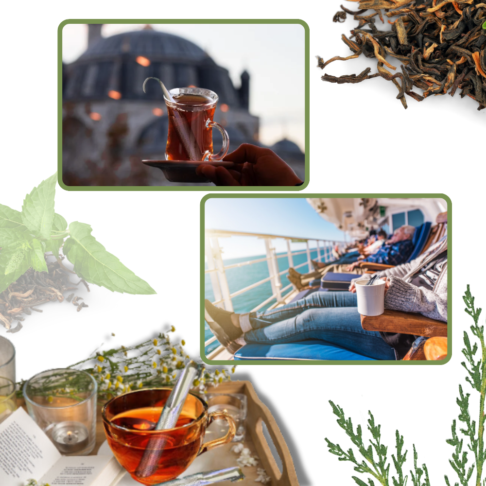 Passoire à thé en acier inoxydable à mailles fines