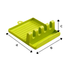 Support de spatules antidérapant à quatre emplacements