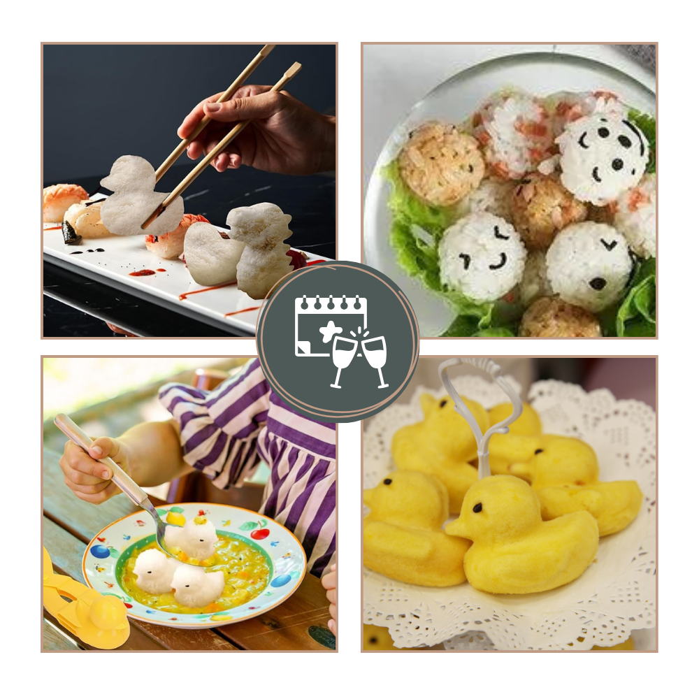 Moule à riz pour sushi de forme amusante