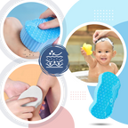 Éponge de bain exfoliante douce