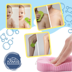 Éponge de bain exfoliante douce