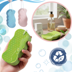 Éponge de bain exfoliante douce