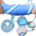 Gants de gommage doux pour le corps