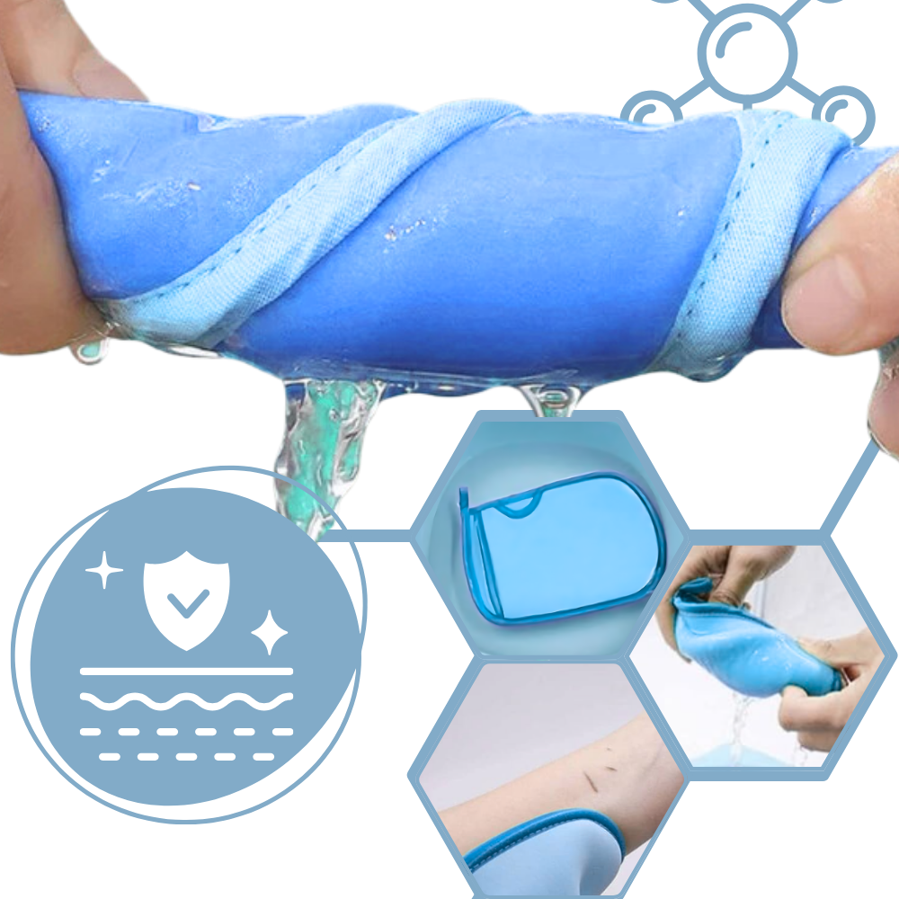 Gants de gommage doux pour le corps