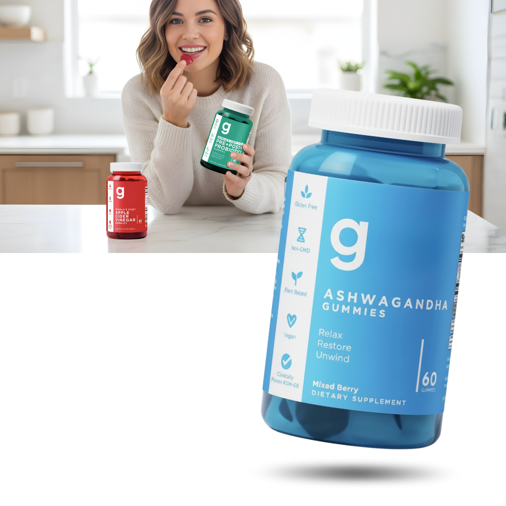 Gummies bien-être sans gluten