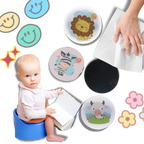 Autocollants thermosensibles pour l'apprentissage de la propreté